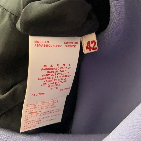 Marni Colorblock Cady Bell Dress - Picture 9 of 16